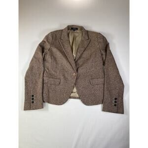 Vestido Women's Brown Tweed Blazer. Sz 12